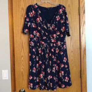 Land’s End floral dress, size 18/XL petite